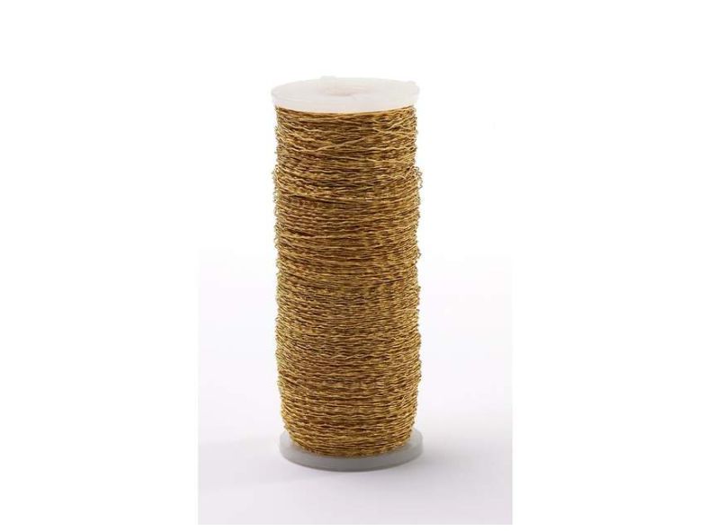OASIS Bullion Wire - 28 gauge x 820 ft. Gold