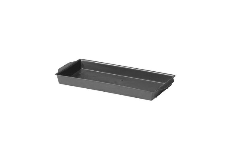9" x 4-1/4" x 3/4" SINGLE BRICK TRAY BLACK
