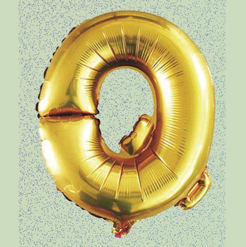 30% off was $1 now $0.70 each. 16" FOIL BALLOON “Q” GOLD, 1 PC/PACK