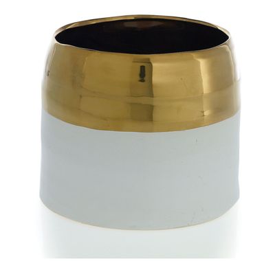 6.25”H X 7.5” CLAIRE POT (AD)