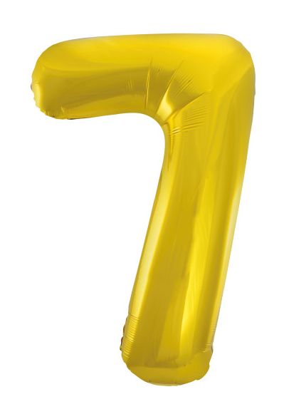 30% off was $1 now $0.70 each. GOLD  16” FOIL BALLOON “7”