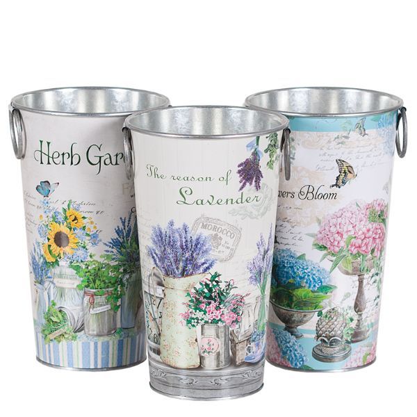 8.5’’ ROUND METAL BUCKET