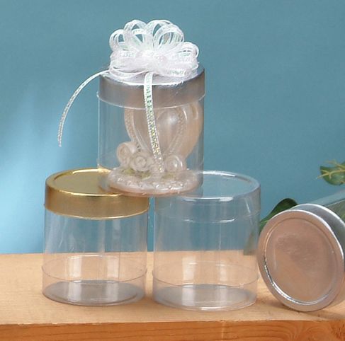 2" X 2" GOLD TOP CYLINDER CONTAINER (12 PCS/PACK)