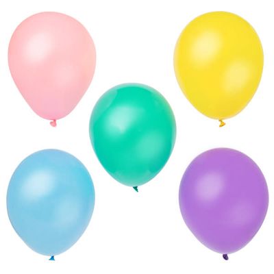 10, 12’’ ASST PASTEL BALLOONS