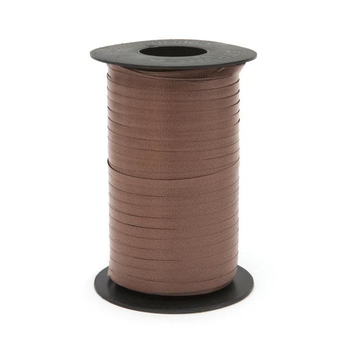 CURLING RIBBON CHOCOLATE  3/16 500 YD