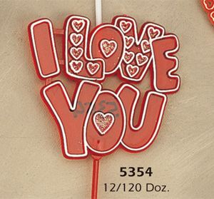 I LOVE YOU Picks 12pc/pk