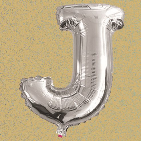 30% off was $1 now $0.70 each. 16" FOIL BALLOON “J” SILVER, 1 PC/PACK