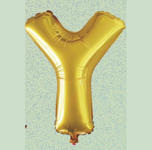 30% off was $1 now $0.70 each. 16’’ FOIL BALLOON, “Y” GOLD, 1 PC
