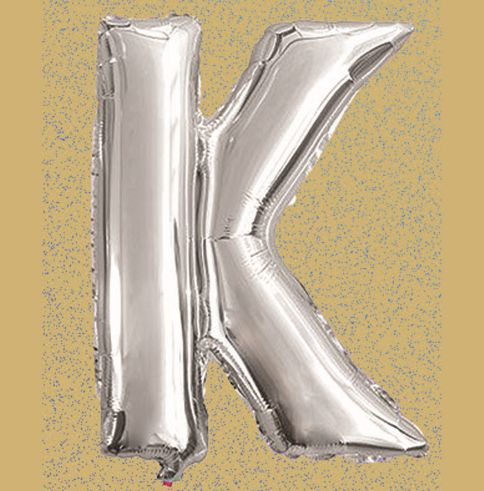 30% off was $1 now $0.70 each. 16" FOIL BALLOON “K” SILVER, 1 PC/PACK