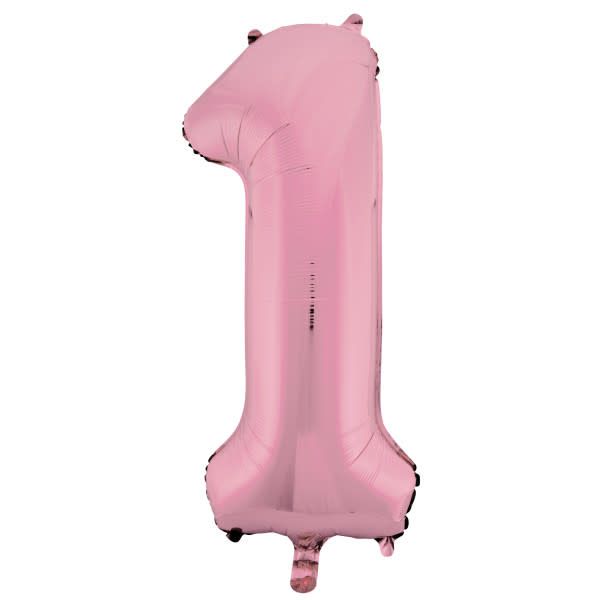 34’’ LOVELY PINK #1 BALLOON