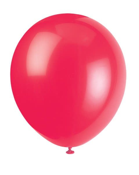 20 9'' RUBY RED BALLOONS