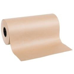 18" X 750'  Natural Kraft Paper Roll BUTCHER PAPER BROWN #30