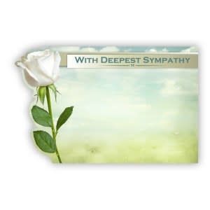 'WITH DEEPEST SYMPATHY'' CAPRI CARDS