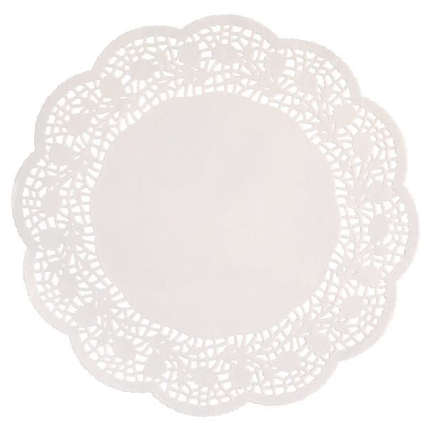 48  4.5"" White Doilies
