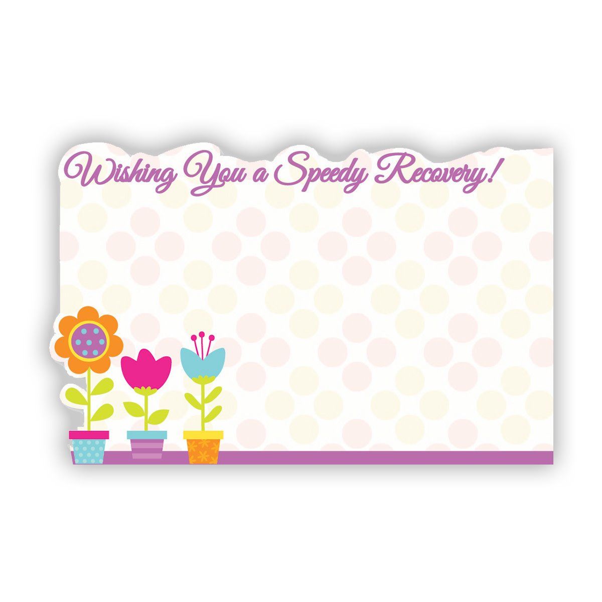 WISHING YOU A SPEEDY RECOVERY CAPRI CARD