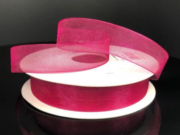 CHIFFON RIBBON 5/8"" x 25 YD.  BEAUTY