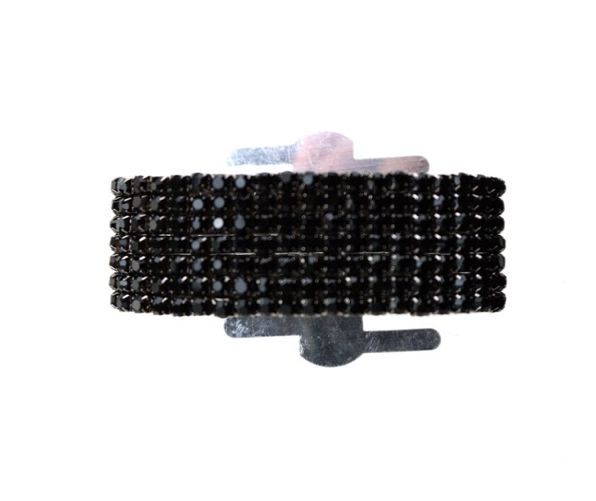 CORSAGE WRISTLET W/RHINESTONE BAND