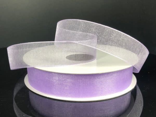 CHIFFON RIBBON 5/8"" x 25 YD. LAVENDER