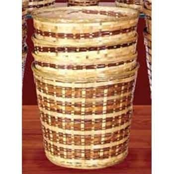 4” X 4” ROUND BAMBOO BASKET