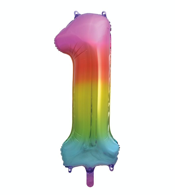 34’’ RAINBOW FOIL BALLOON #1