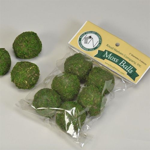 MOSS BALL 2" PACK 6