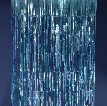 40’’ X 10’ BLUE FOIL BACKDROP