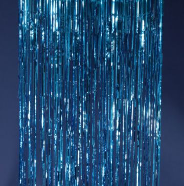 40’’ X 10’ TURQUOISE FOIL BACKDROP