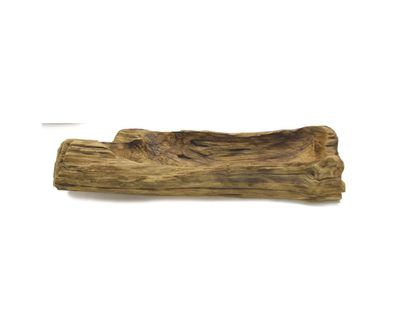 6"H X 24"L X 10.5" Natural Wood Log