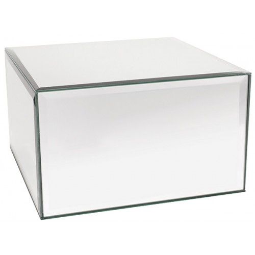 12”X12”X6” MIRROR PLATFORM