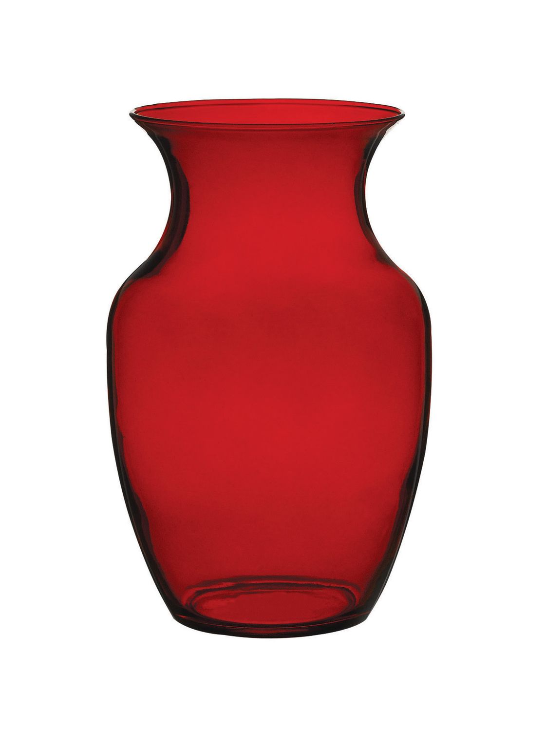 8" Rose Vase - Ruby