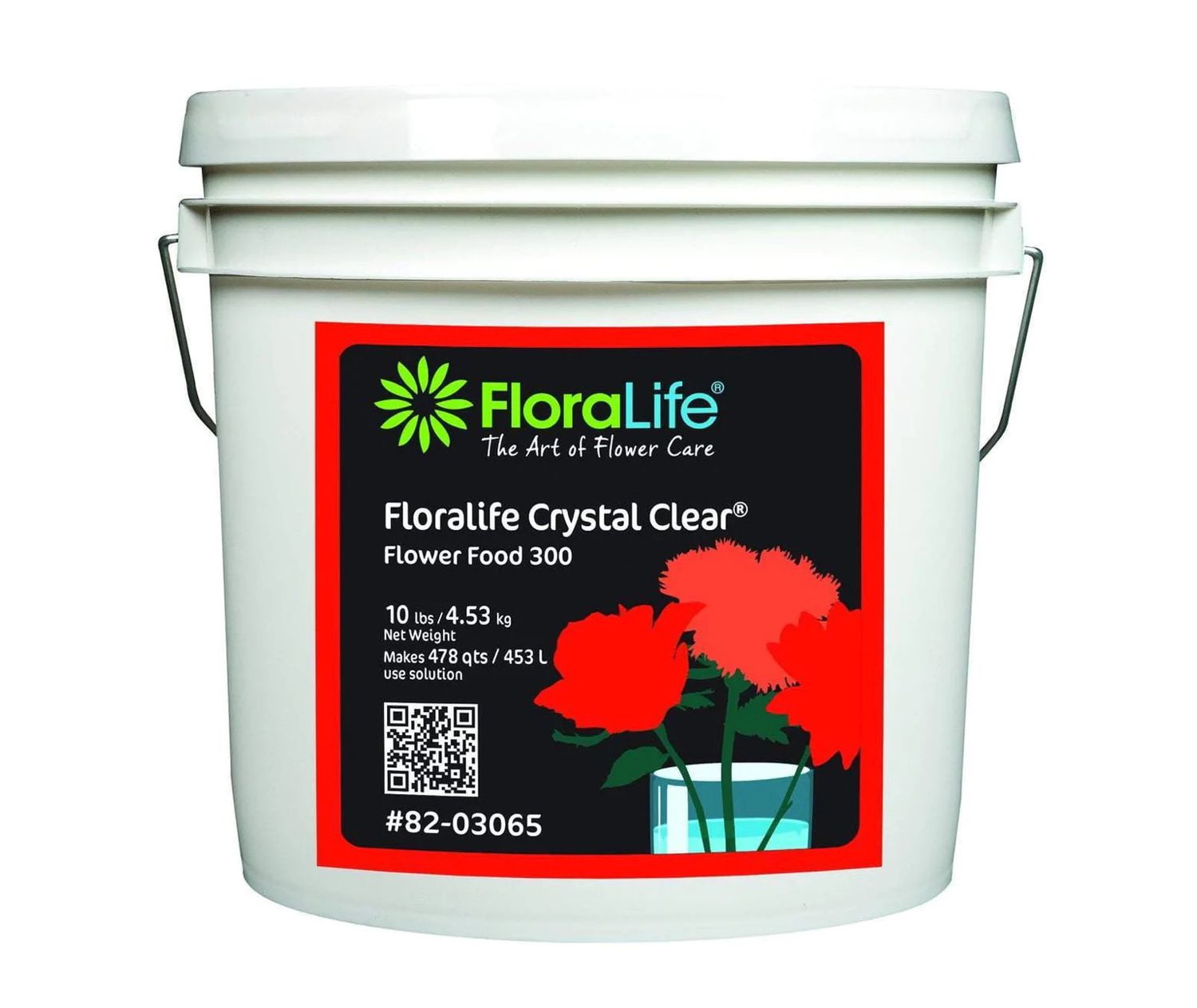 10 POUND MEDIUM FLORALIFE 300,  CRYSTAL CLEAR POWDER FLOWERS FOOD