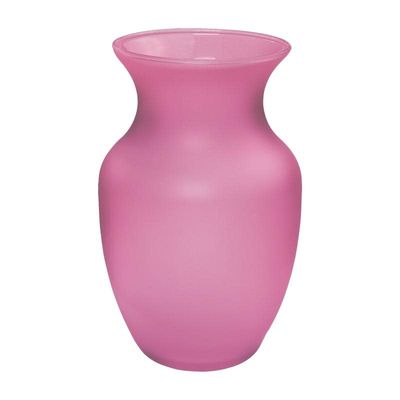 8" Rose Vase - Matte Blush Rose