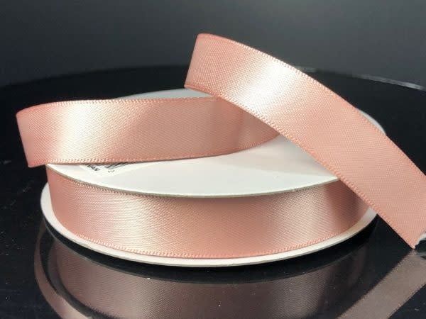 BLUSH, DOUBLE FACE SATIN, 5/8’’ ribbon , 25 yds