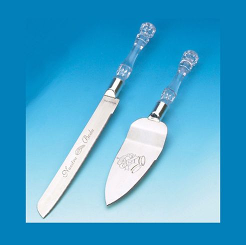 CAKE KNIFE SET "NUESTRA BODA"