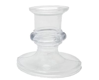 2.5" CLEAR ACRYLIC CANDLE HOLDER (12 PER PACK)