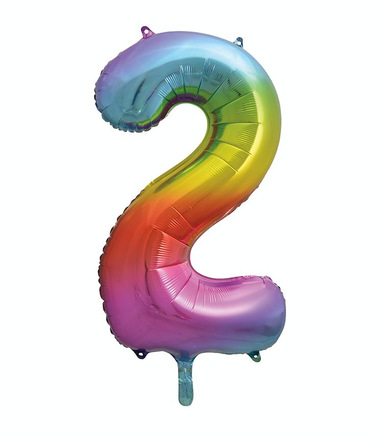 34’’ RAINBOW FOIL BALLOON #2