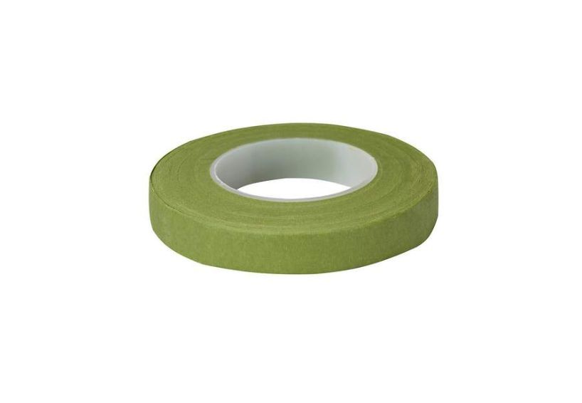 1/2" x 60' Light Green Stem Wrap - Floral Tape, Corsage Tape