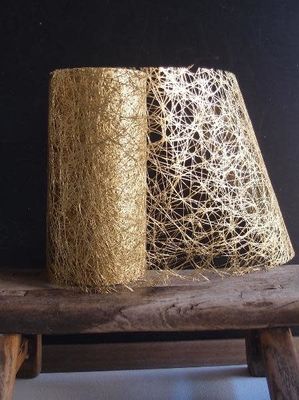 6’’ X 10 YDS MET GOLD FAUX SISAL