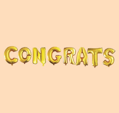 16’’ CONGRATS”  FOIL BALLOON reg $4.99