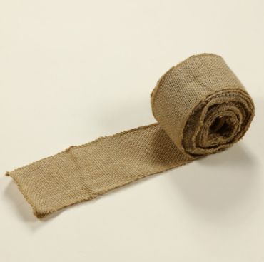 2.5’’ X 10 YDS BURLAP RIBBON