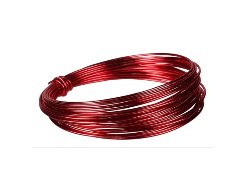 12GA (2MM) X 39' ALUMINUM WIRE RED
