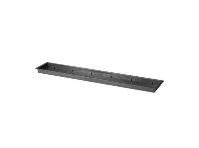 Triple Brick Tray, black. 26.5" x 4.5" x .75"