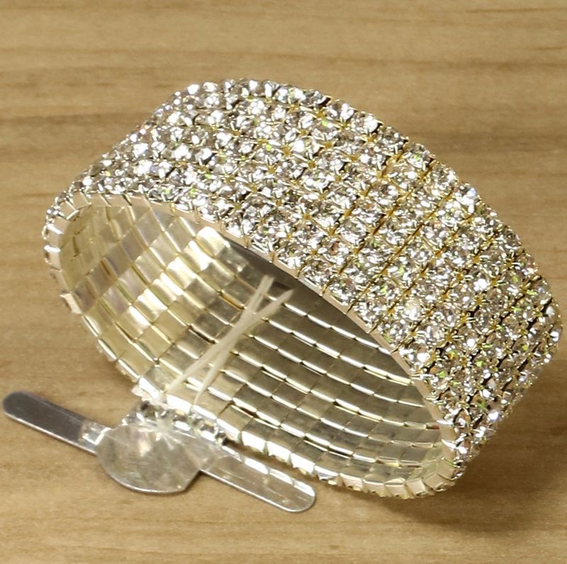 1’’ RHINESTONE WRISLET