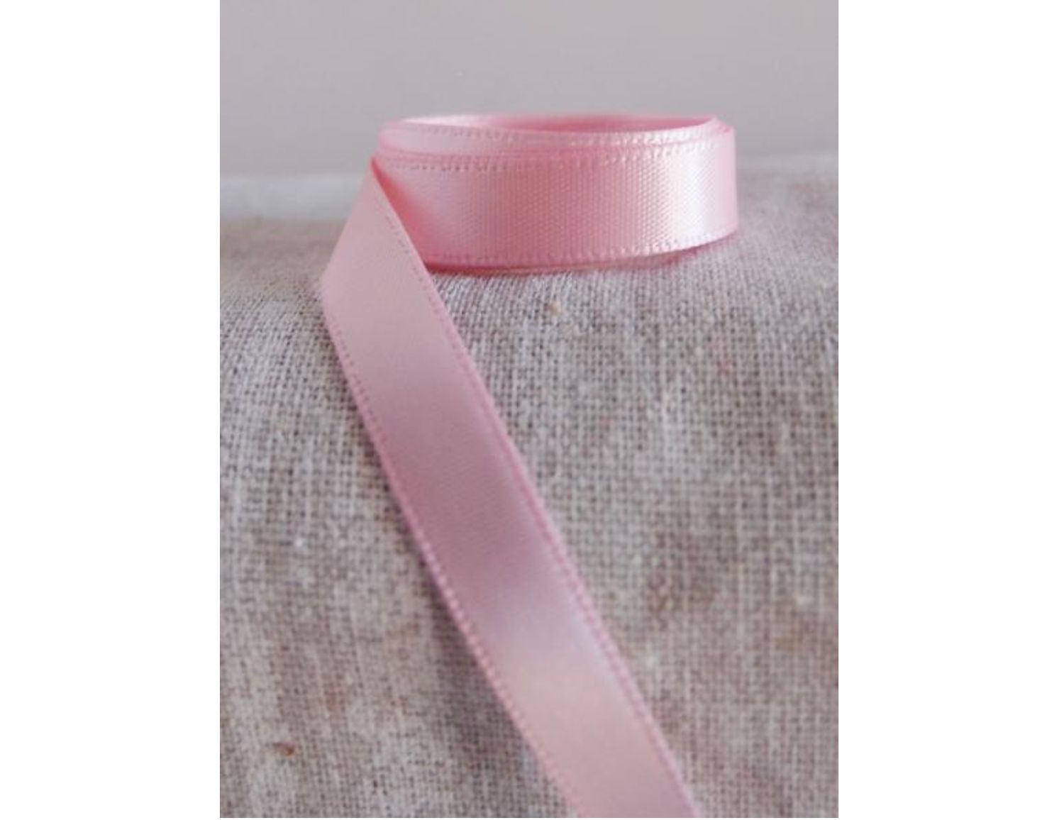 3/8’’ 50 YD PINK DF SATIN RIBBON