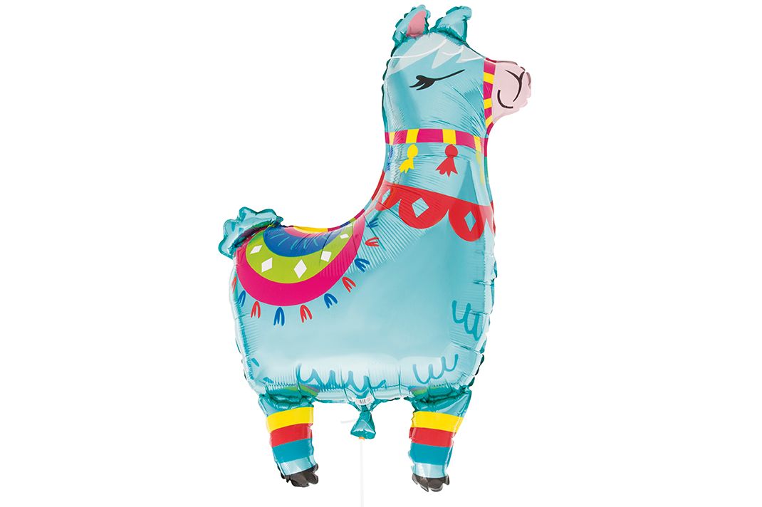 3 FT LLAMA, MYLAR BALLOON, reg $5.99