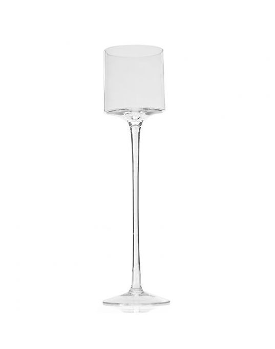 Clear Votive Holder H-20"" x D-4"(PRICING IS FOR EACH UNIT, SOLD IN PACKS OF 2)