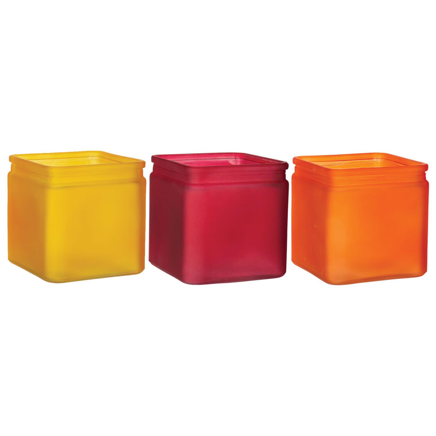5" X 5" X 5" SQUARE CUBE WITH LIP CAMPFIRE COLLECTION (PRICE PER EACH, BOX IS ASSORTED)