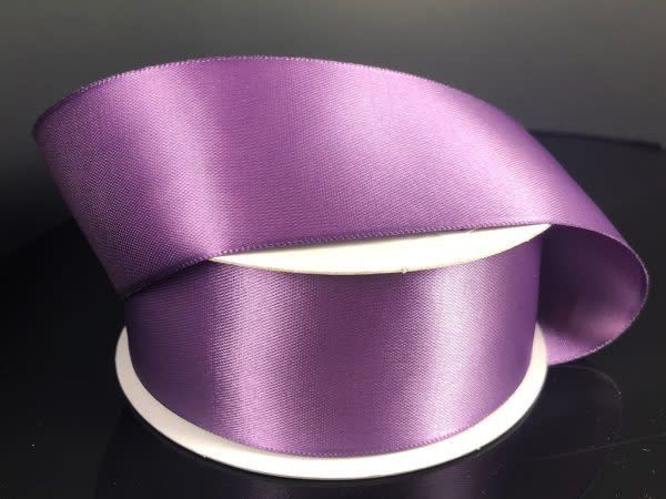 SILKY DOUBLE FACE DUSTY PURPLE #9, 25 YDS