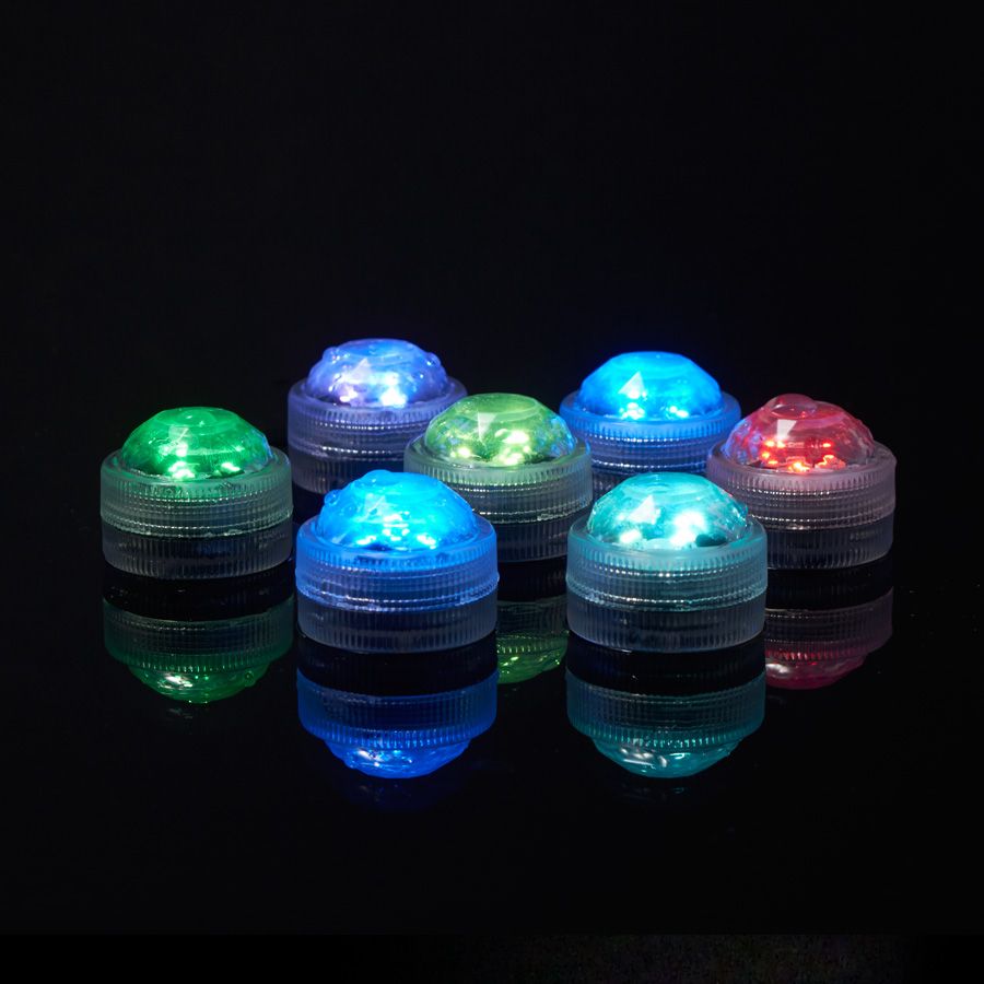 TRIPLE LED SUBMERSIBLE WITH REMOTE 10 PCS TO THE PACK 50% off now $18
