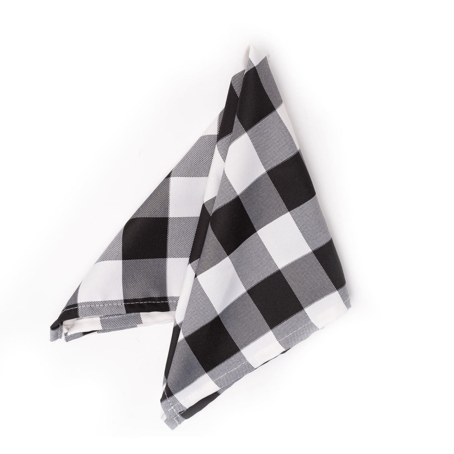 6 PC BUFFALO PLAID NAPKINS 17 X 17’’